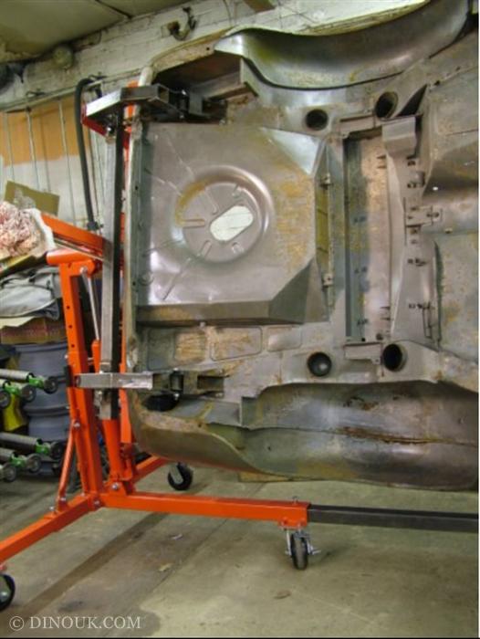 mounting brackets for the rear